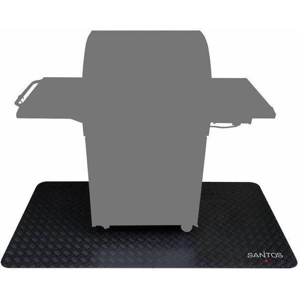 PROREGAL® Grill-Schutzhülle Grillmatte Bodenschutz 169 x 100cm