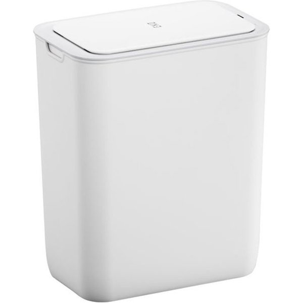PROREGAL® Mülleimer Moderner Abfalleimer mit Smart Sensor zur Wandmontage, 8L, Weiß