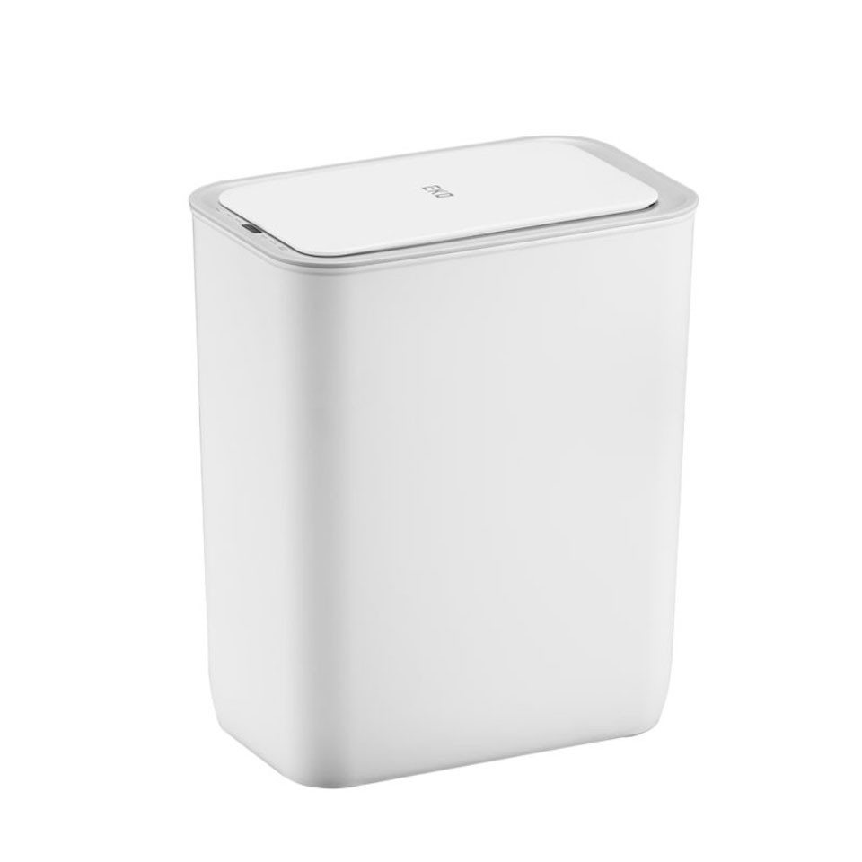 PROREGAL® Mülleimer Moderner Abfalleimer mit Smart Sensor zur Wandmontage, 8L, Weiß – Bild 5 von 5
