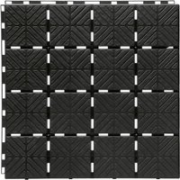 Prosperplast Beetplatten »Easy Square«, Bodenplatten mit 40x40 cm, rutschfest, Klicksystem
