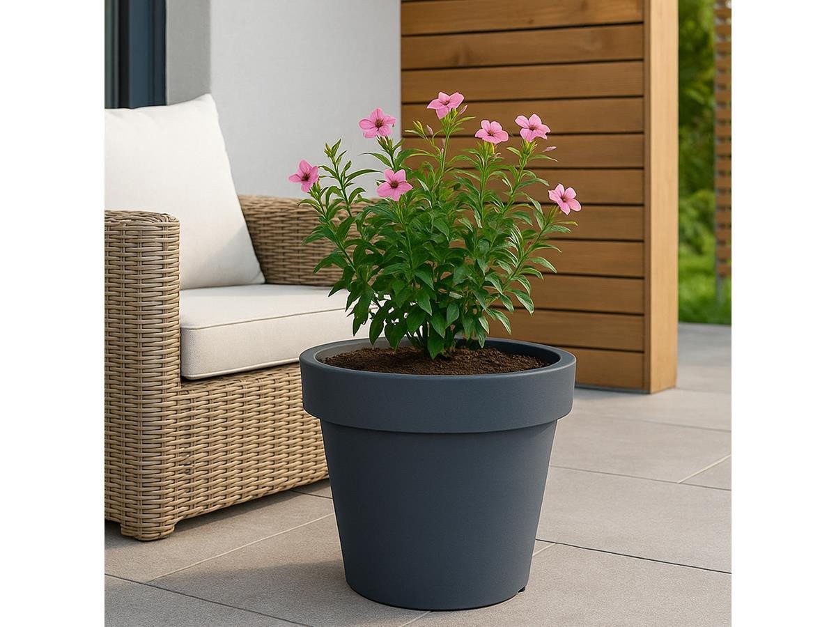 Prosperplast Blumentopf Lofly (DLOF600N, Durchmesser 58,2 cm), Wetterfest & UV-beständig – Bild 5 von 5