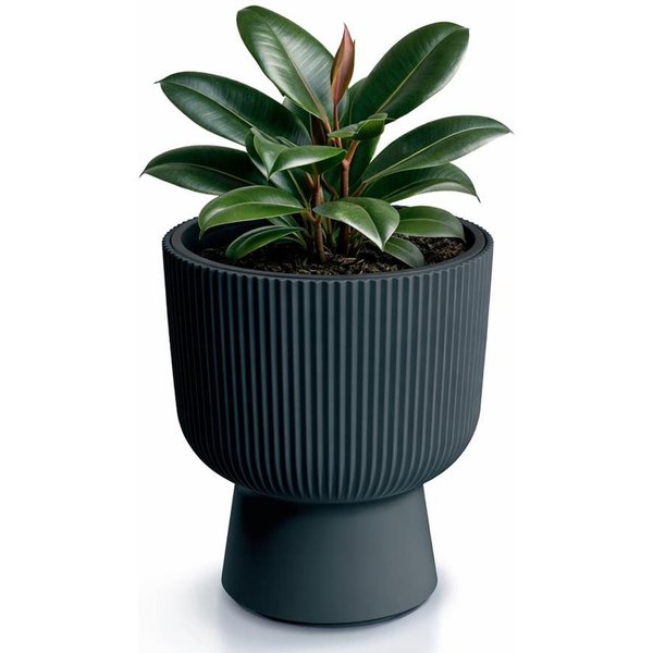 Prosperplast Blumentopf Milly Round, inkl. Pflanzeinsatz, 23,9 x 30,5 cm