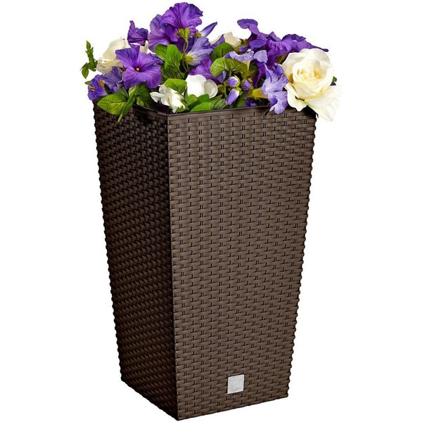 Prosperplast Blumentopf Rati Square 325, BxTxH: 33x33x61 cm