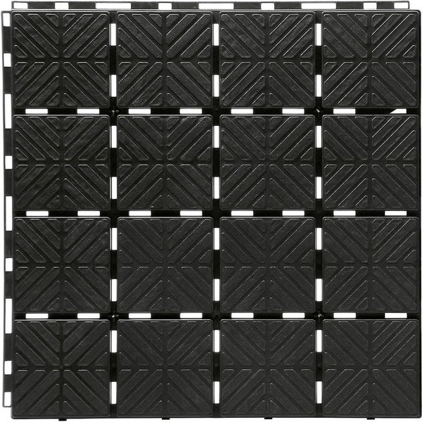 Prosperplast Klickfliesen Easy square S411, 9 St., 1,5 m²