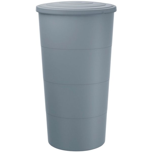 Prosperplast Regentonne Smooth, 200 l, ØxH: 60x106,6 cm, mit Deckel