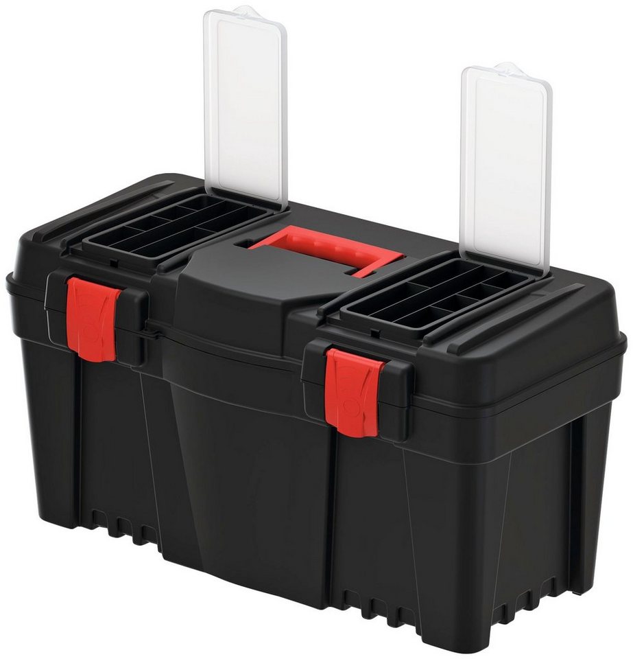 Prosperplast Werkzeugbox CALIBER, 59,7x28,5x32 cm, inkl. Einsatz – Bild 2 von 4