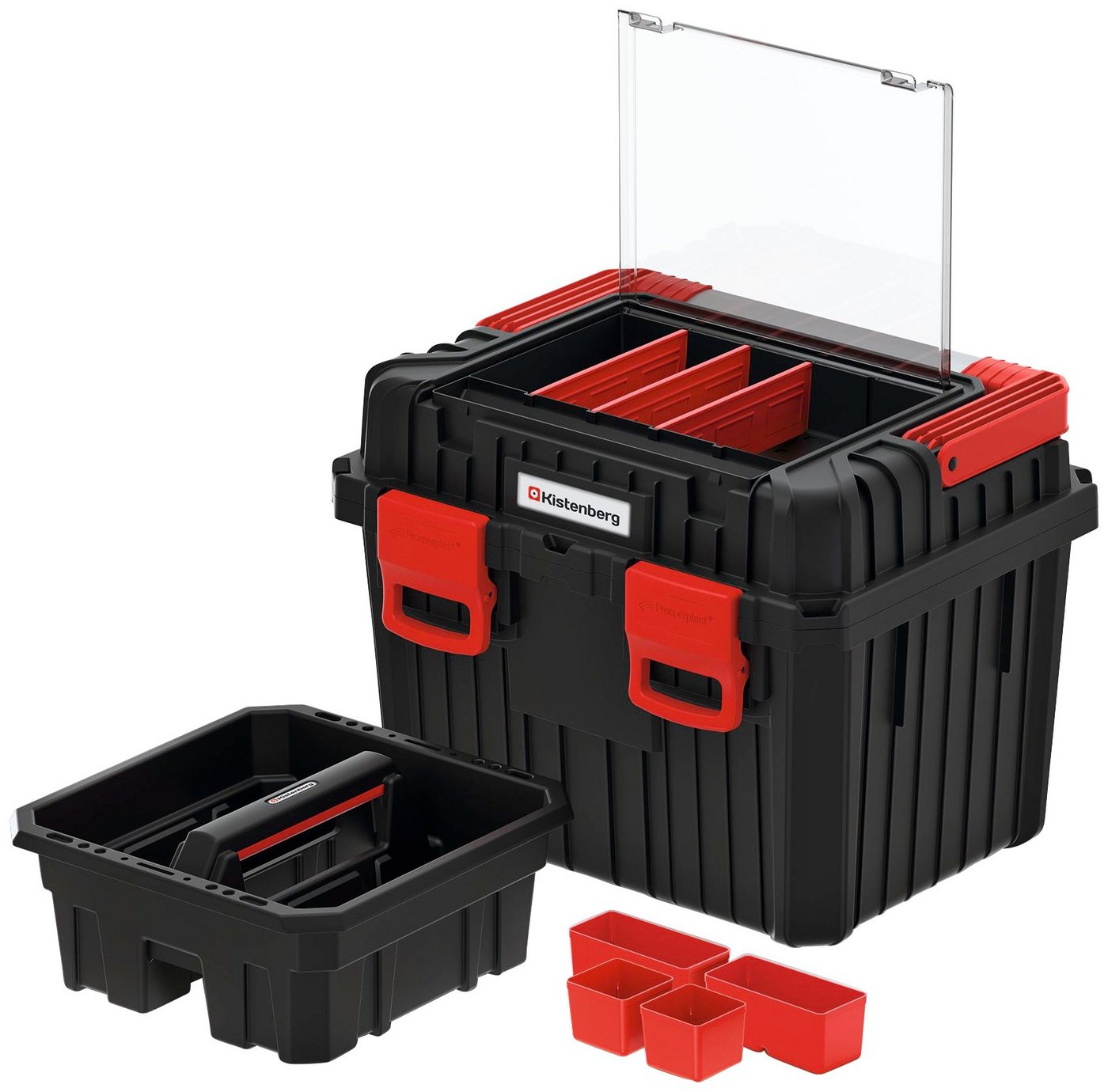 Prosperplast Werkzeugbox HEAVY, 44,5 x 36 x 33,7 kg – Bild 2 von 5