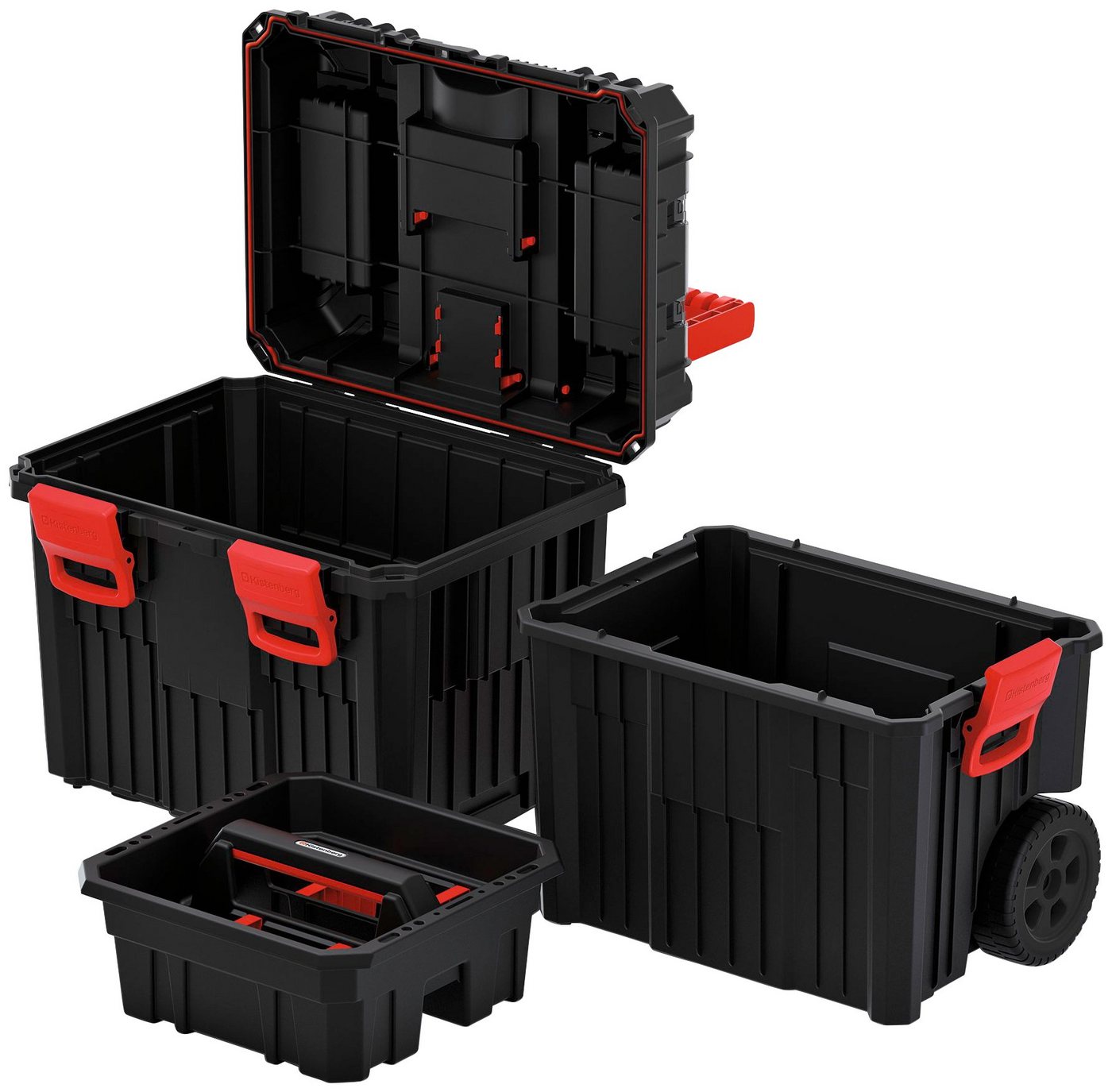Prosperplast Werkzeugtrolley HEAVY, 45 x 36 x 64 cm – Bild 3 von 5