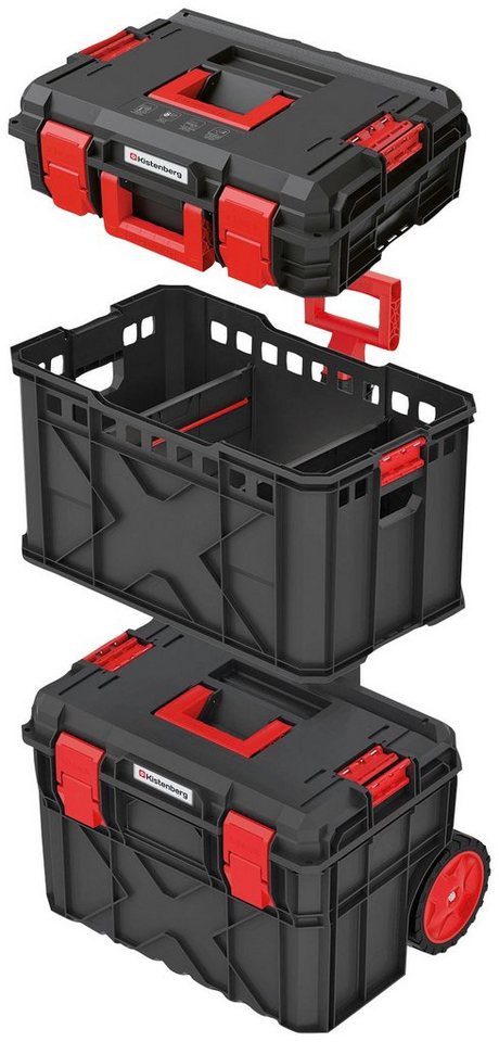 Prosperplast Werkzeugtrolley X Block Pro, 54,6 x 38 x 97 cm – Bild 2 von 2