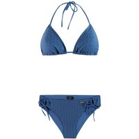 PROTEST Damen Bikinis klassisch Da PRTExit triangle bikini, Größe 40 in Blau