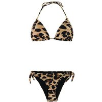 PROTEST Damen Bikinis klassisch Da PRTOlea triangle bikini, Größe 36 in Braun