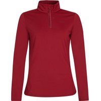 PROTEST Damen Rolli FABRIZ 1/4 zip top, Größe 42 in Rot
