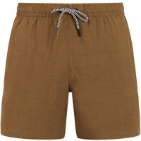 PROTEST Herren Badeshorts DAVEY beachshort, Größe S in Braun