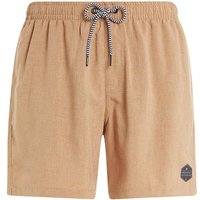 PROTEST Herren Badeshorts DAVEY beachshort, Größe S in Braun