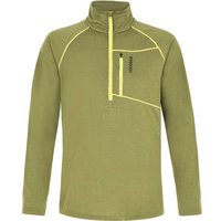 PROTEST Herren Rolli PRTRekody 1/4 zip active top, Größe S in Braun