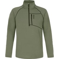 PROTEST Herren Rolli PRTRekody 1/4 zip active top, Größe XS in Braun