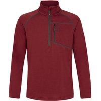 PROTEST Herren Rolli PRTRekody 1/4 zip active top, Größe XL in Rot