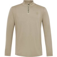 PROTEST Herren Rolli REWILL 1/4 zip top, Größe M in Braun