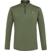 PROTEST Herren Rolli REWILL 1/4 zip top, Größe M in Braun