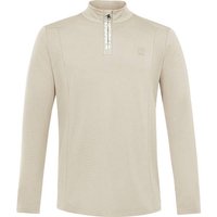 PROTEST Herren Rolli REWILL 1/4 zip top, Größe M in Braun