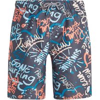 PROTEST Kinder Badeshorts PRTBART JR beachshort, Größe 128 in Grau