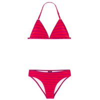 PROTEST Kinder Bikinis klassisch Ki PRTMickeys JR Triangle bikini, Größe 116 in Rot