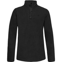 PROTEST Kinder Rolli Boys Fleecepullover Perfecty Jr., Größe 140 in Schwarz