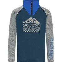 PROTEST Kinder Rolli PRTDelano JR 1/4 zip active top, Größe 164 in Blau