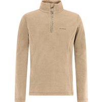 PROTEST Kinder Rolli Remutey JR 1/4 zip active top, Größe 140 in Braun