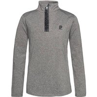 PROTEST Kinder Rolli REWILLOWY JR 1/4 zip top, Größe 164 in Grau