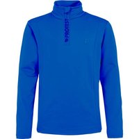 PROTEST Kinder Rolli REWILLOWY JR 1/4 zip top, Größe 128 in Blau