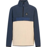 PROTEST Kinder Sweatshirt PRTSkylar JR 1/4 ziptop, Größe 140 in Grau