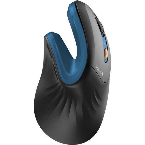 ProtoArc EM11 NL Ergonomische Vertikale Maus Kabellos Aufladbar Maus (Funk, Verbinden Sie bis zu 3 Geräte)