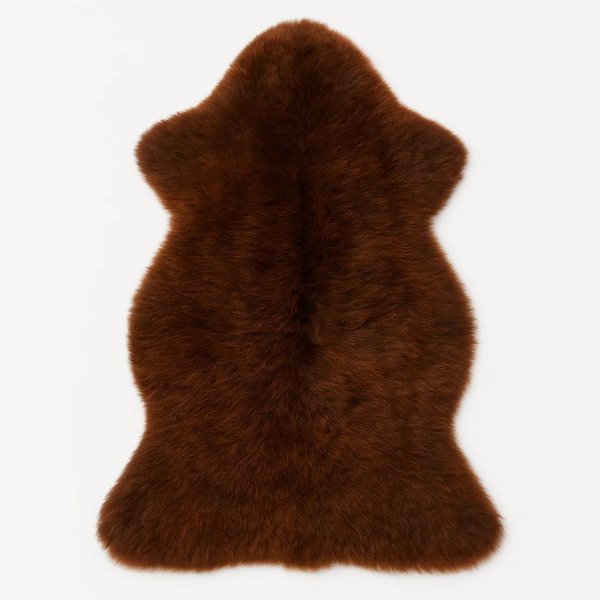 Provellus Teppich Echtes Lammfell Schaffell – weich & flauschig, Naturfell Teppich, 100-120 cm