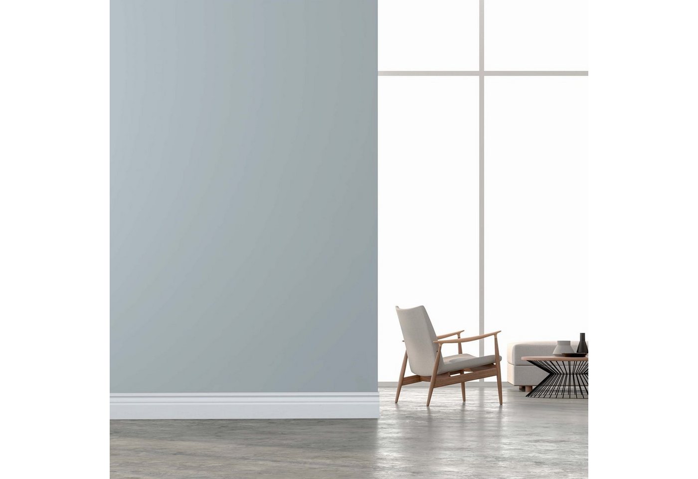 PROVISTON Sockelleiste MDF, 16 x 58 x 2500 mm, Weiß, Fußleiste Berliner Profil, MDF-Leiste, Berliner Profil – Bild 5 von 5