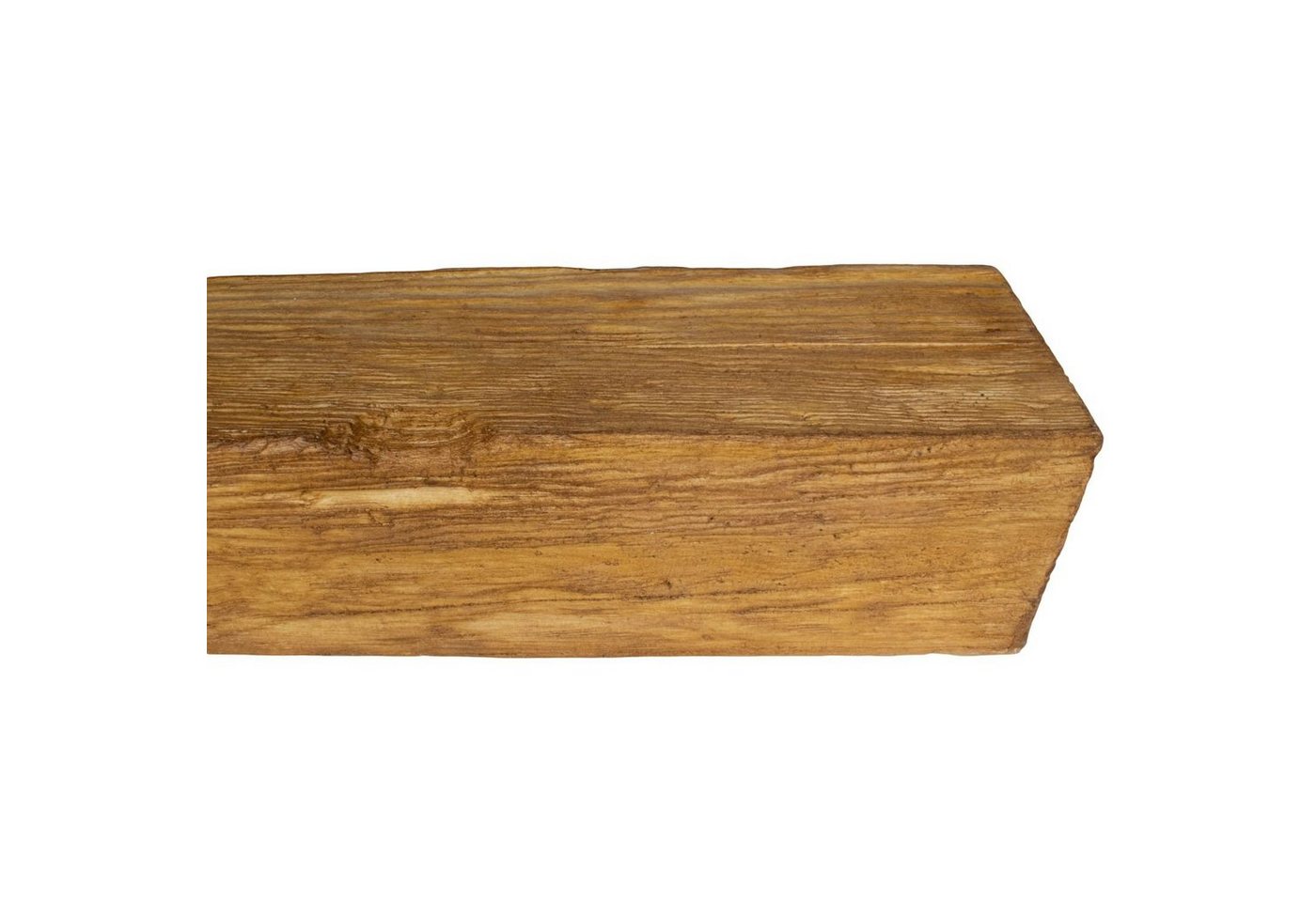 PROVISTON Wanddekoobjekt PU-Balken, Polyurethan, 120 x 120 x 3000 mm, Eiche hell – Bild 3 von 5