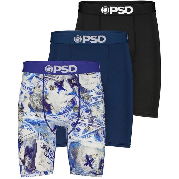 PSD Boxershorts 3 PACK - BLU HUNNED Herren