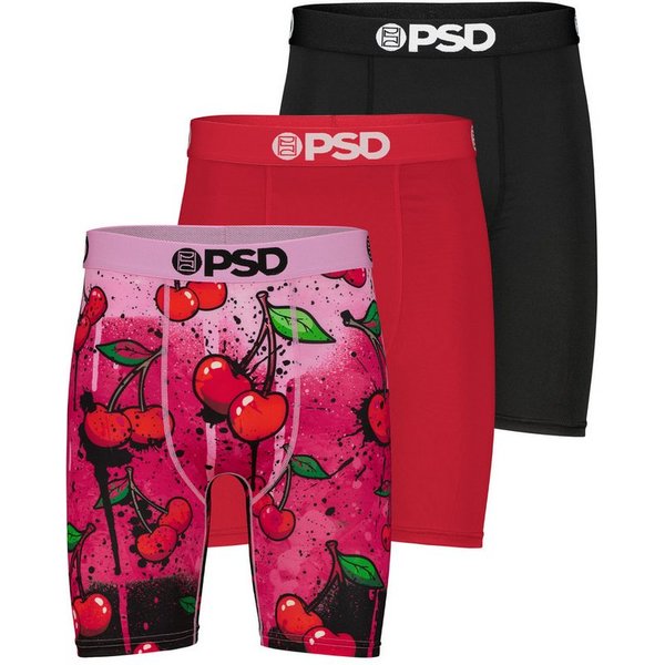 PSD Boxershorts 3 PACK - CHERRY DRIP Herren