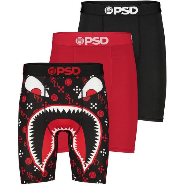 PSD Boxershorts 3 PACK - WF LUX RED Herren