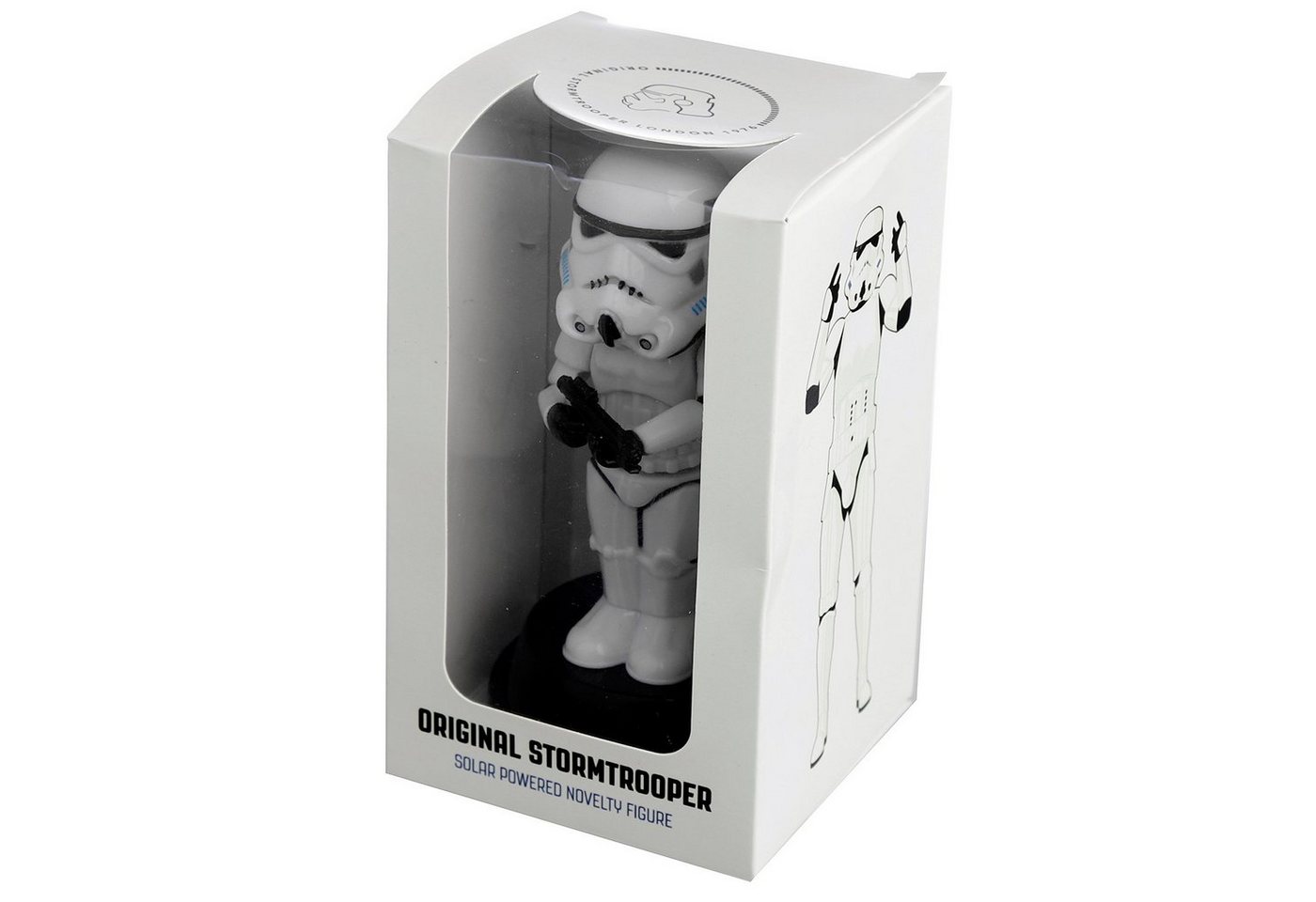 Puckator Actionfigur The Original Stormtrooper Solar Wackelfigur – Bild 5 von 5
