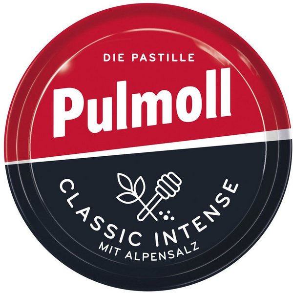 Pulmoll Süßigkeit, Pulmoll Classic Intense mit Alpensalz kräftig und erfrischend 75g
