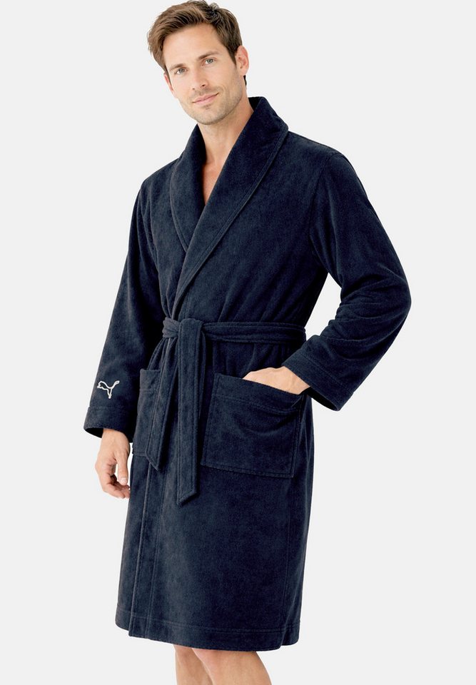 PUMA Bademantel TEAMADDITIONS BATHROBE, Baumwolle – Bild 5 von 5
