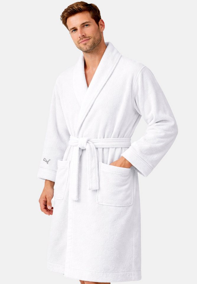PUMA Bademantel TEAMADDITIONS BATHROBE, Baumwolle – Bild 5 von 5