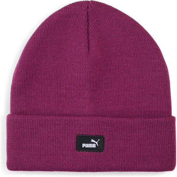 PUMA Beanie ESS MID CROWN BEANIE Mütze, sportlicher Stil, One Size