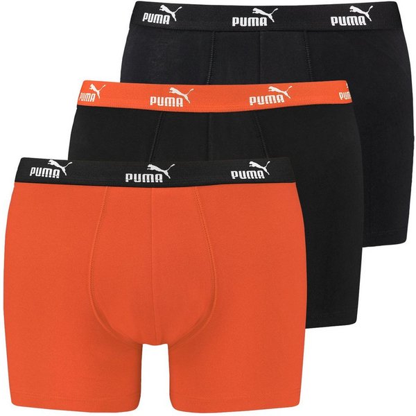 PUMA Boxer Everyday Comfort Cotton Stretch (3-St) mit umlaufendem Markenschriftzug