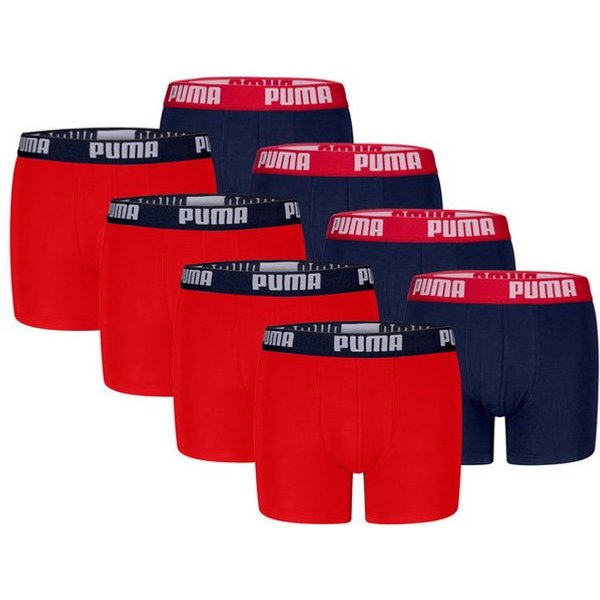 PUMA Boxershorts BOYS EVERYDAY BASIC BOXER 8P (Packung, 8-St., 8er-Pack)