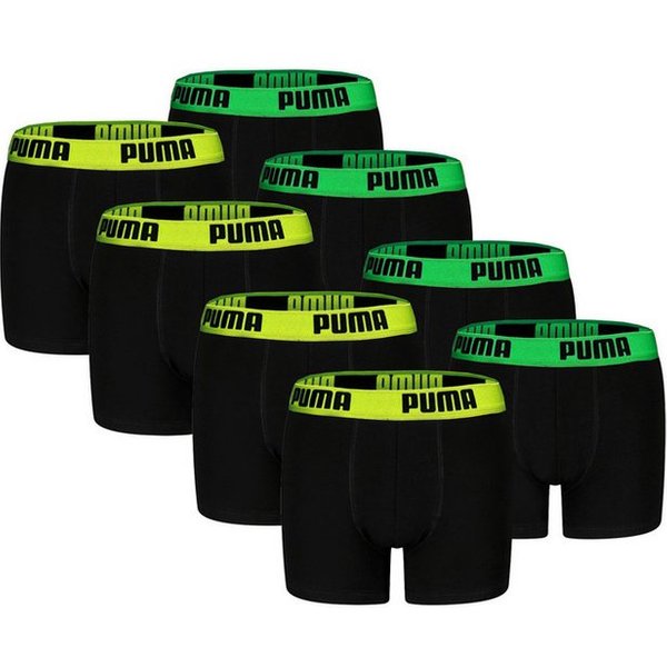 PUMA Boxershorts BOYS EVERYDAY BASIC BOXER 8P (Packung, 8-St., 8er-Pack)