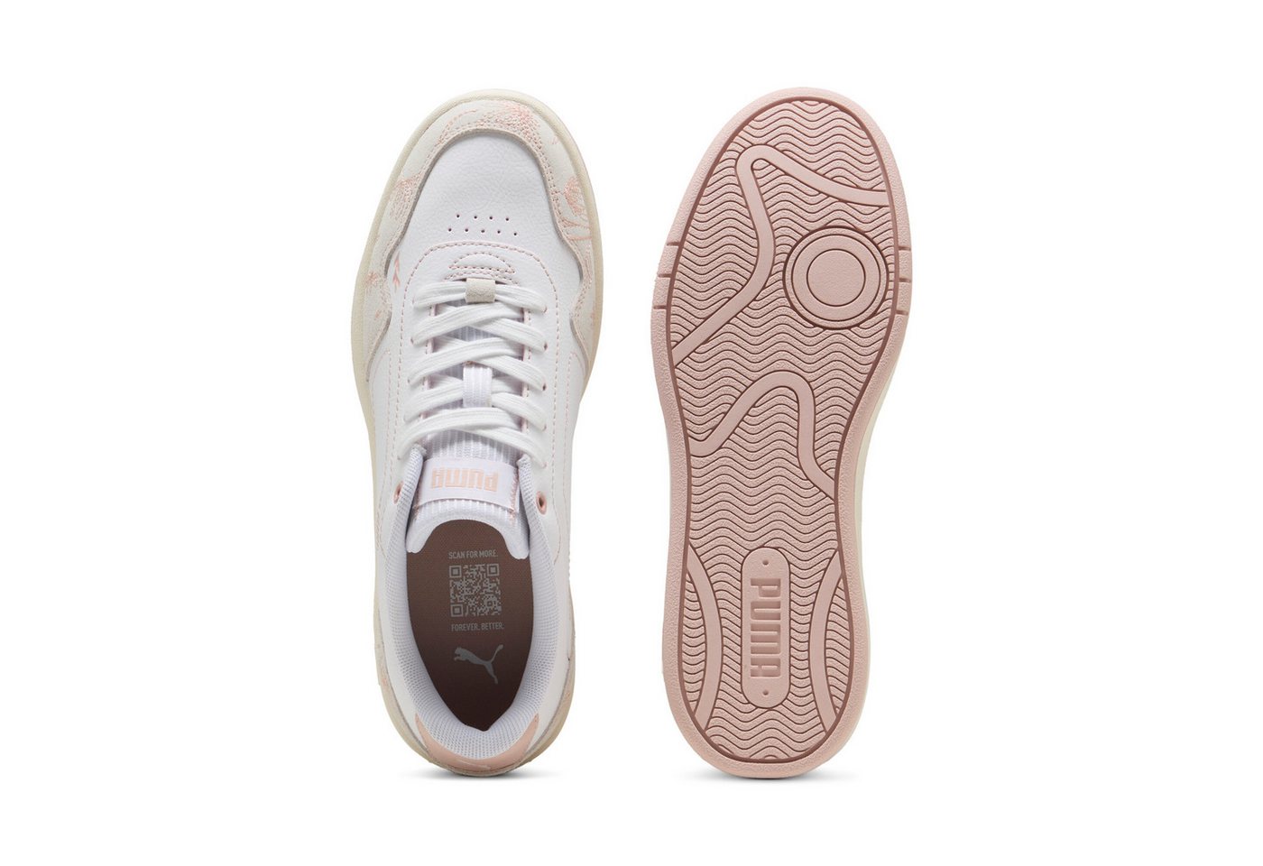 PUMA COURT CLASSY CRAFTED FLOWERS Sneaker – Bild 4 von 5