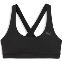 PUMA Damen BH CLOUDSPUN BRA - MID, Größe M in Schwarz