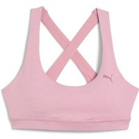 PUMA Damen BH CLOUDSPUN BRA - MID, Größe M in Rot